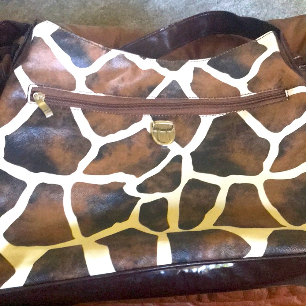 Buoux Terner Animal Print Womens Tote
